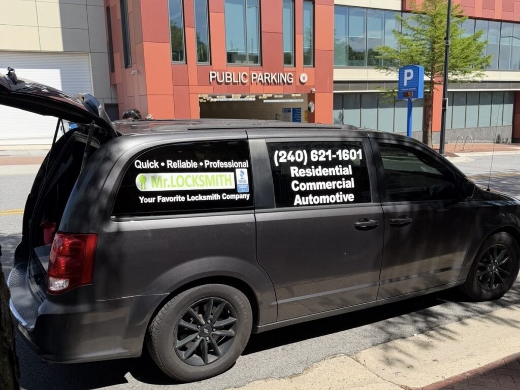 Mr Locksmith Silver Spring MD service van
